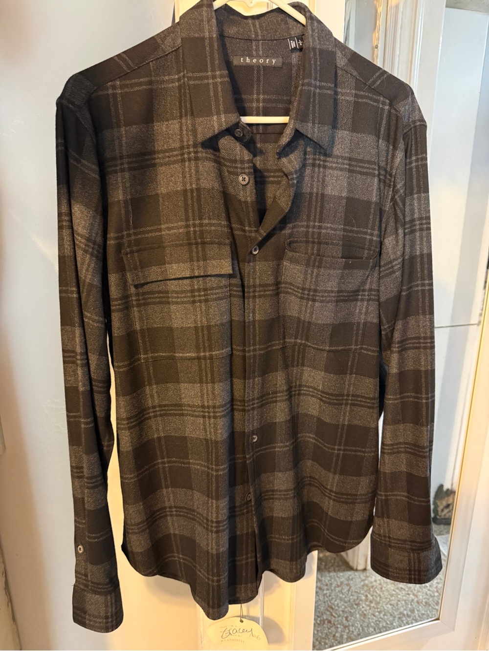 Men’s Theory Flannel Long Sleeve
